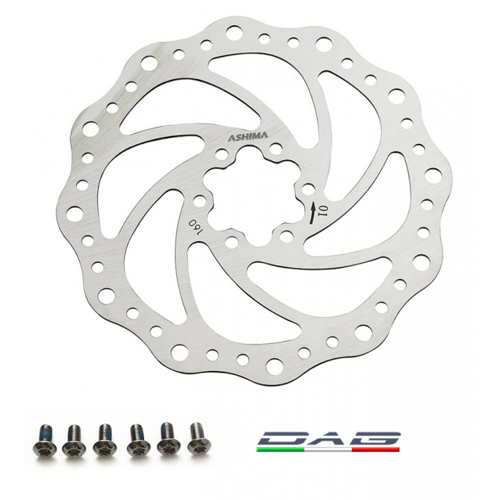 Ashima Disco Freno Aro 01 160mm